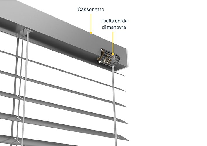 Veneziane da Interno in Alluminio Lamella 25mm | Elleci Zanzariere slide