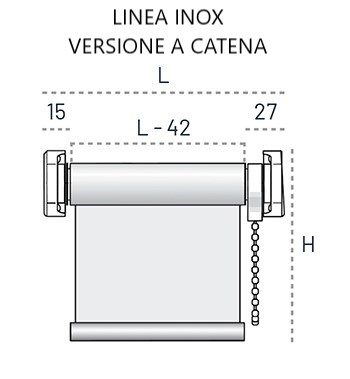 Tenda a Rullo con Cassonetto per Interni | Elleci Zanzariere